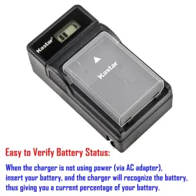 Ba-1b-fs11 Kastar Lcd Wall Charger And 4 Battery For Sony Np-fs11 Dsc-f505 F55 P1 P20 P30 P50 #3