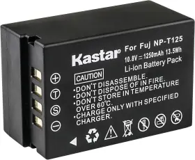 Ba-1b-npt125 Kastar Battery 1 Pack For Fujifilm Np-t125 Npt125 Rechargeable