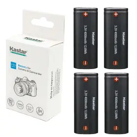 Ba-4b-ifr2665-3.2v Kastar 4-pack Battery Replacement For Maglite Ml150lrs-a2165 118-000-300 185-000-089