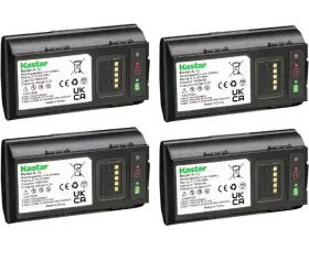 Ba-a12-2 Kastar A12 Battery 4-pack 3.7v 7000mah Replacement For Arlo A-12 Doorbell
