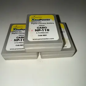 Ba-cnp110-1 Kastar 3 Promaster Replacement Battery Packs For Np-110 Np-160 Casio Exilim Ex-fc200s
