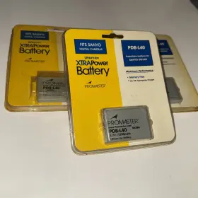 Ba-dbl40-1 Kastar 3 Promaster Replacement Battery For Sanyo Db-l40 Db-l40au Dbl40 Camera