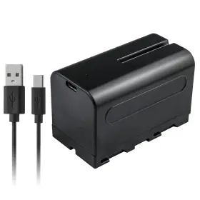 Ba-f770t-2 Kastar Np-f770t Usb-c Rechargeable Battery 7.4v 5800mah For Camera Camcorder