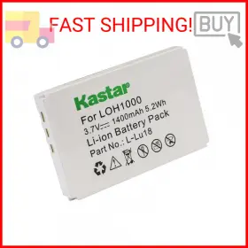 Ba-loh1000-3 Kastar Loh1000 Battery Replacement For Logitec L-lu18 K398 190582-0001 F12440