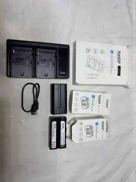 Ch-2b-f570 Kastar Battery And Dual Charger Kit For Sony Np-f570l
