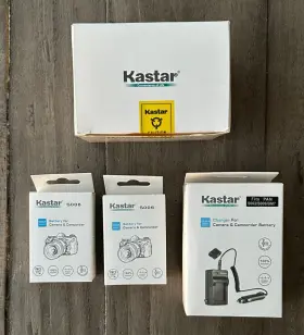 Ch-2b-s006 Kastar Charger And S006 Battery For Camera /camcorder Black #