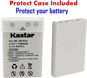 Ch-3b-enel5 Kastar Battery 3-pack Charger Kit Replacement For Nikon En-el5 Mh-61 And Niko #2
