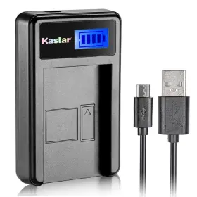 Ch-lcd1-li90b Kastar Ch-lcd1-li90b. Lcd Slim Usb Charger For Olympus Li-90b Li90b Li-92b 1