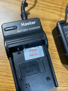 Ch-nocar-1b-nb6l Kastar 1x Wall Charger And Cord For Canon Nb-6l #3