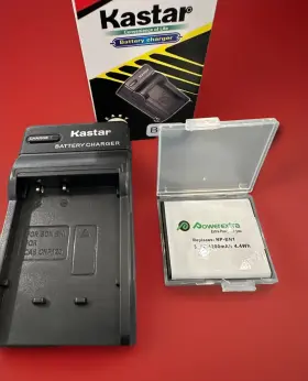Ch-nocar-42b Kastar Camera Battery And Charger For Sony Np-bn1 Dsc-wx150 Wx170 Wx200 - New