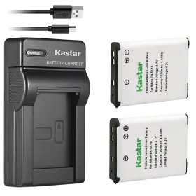 Ch-slim-2b-el19 Kastar Battery Slim Usb Charger For 1 2 Batteries Green Red