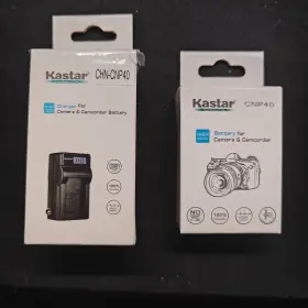Chn-cnp40-2 Kastar Battery Lcd Wall Charger For Np-40