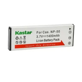 Ex-v8sr Kastar Cnp-50 Replacement Battery Pack For Casio Np-50 And Exilim Hi-zoom