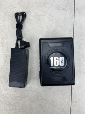 Dtap-gmount-c160-1 Kastar Anton Bauer Titon 90 V-mount Lithium-ion Battery With D-tap Charger Tested/working