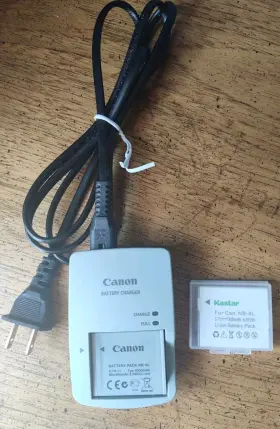 Lcd3-1b-nb6l Kastar Untested Oem Nb-6l Battery Charger And Spare Canon Powershot Sd12/1300 Is