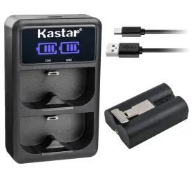 Led2-v4w-1 Kastar Dual Lcd Charger Battery For Ring V4 Doorbell 2 Doorbell2