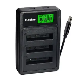 Kastar Lzd3-li50b-0 Battery Triple Charger For Olympus Li-50b Tough Tg-610 Tg-630 Tg-850
