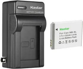 Nocar-1b-nb6l-a Kastar 1-pack Battery And Ac Wall Charger 1 Green