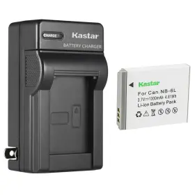 Nocar-1b-nb6l-c Kastar 1pcs Battery And Ac Wall Charger 1 Green