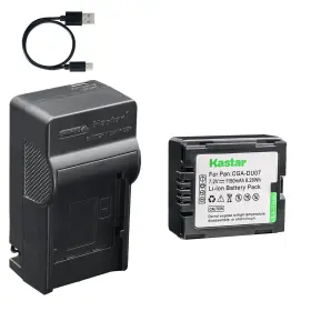 Tcn-du07-1 Kastar Battery Ac And Usb-c Charger For Hitachi Dz-bp7 Bp7s Dz-gx20 Gx25m Hs903