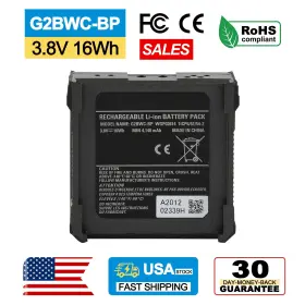 Wgp02614 Kingsener G2bwc-bp Li-lon Rechargeable Battery For Motorola V300 Body Camera