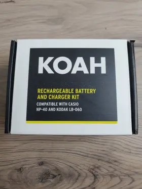 Lb060 Koah 782314942329 Rechargeable Battery And Charger Kit For Casio Np40 Kodak