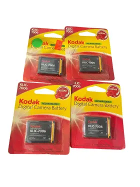 Klic-7006 Kodak 041771221904 Lot Of 4 Rechargeable Battery Digital Camera Unopened Old Stock