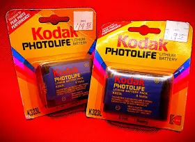 K323l Kodak 041778219812 Lithium Battery Lot Of Two. For Parts Read Full Description
