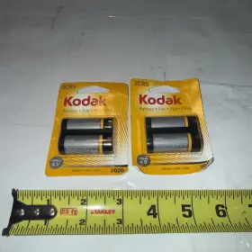 Kodak 8039398 2cr5 6v Lithium Battery Pile 2020 Sealed Lot Of Two 2 Packs