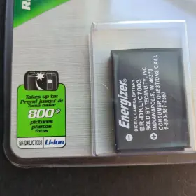 Er-dklic7003 Kodak Energizer Rechargeable Battery V803 Easy Digital Cameras #2