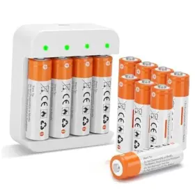 Aa-12 Lanceter Technology Rechargeable 1.5v Aa Size Lithium Batteries For Blink Camera Long 12 Pack