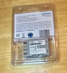 Lij408 Lenmar 029521552010 1100mah Battery For Jvc Camcorder Nip #2