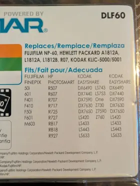 Dlf60 Lenmar 029521555356 Lithium-ion Digital Camera/camcorder Battery New #2