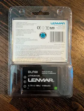 Dlf60 Lenmar 029521555356 Lithium-ion Digital Camera/camcorder Battery New #3