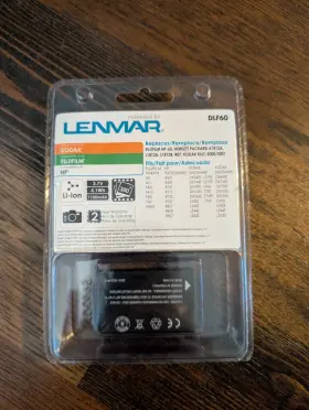 Dlf60 Lenmar 029521555356 Lithium-ion Digital Camera/camcorder Battery New