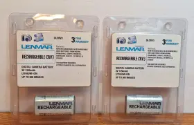 Dlcrv3 Lenmar 029521831115 Rechargeable Batteries New Set Of Two 2