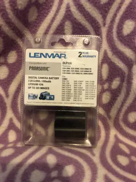 Dlp006 Lenmar Lithium Ion Battery For Digital Cameras