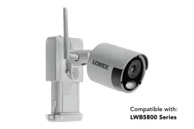 Lorex 695529023380 Accessory Power Pack Plus Wireless Security Cameras Extra Battery For W #3
