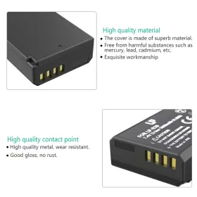 Lp-e10 Lp 710619566711 Battery Rechargeable Charger Compatible With Canon Eos Rebel T7 T #3