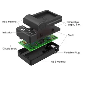 Lp 710619566896 E17 Battery Charger Compatible With Canon Eos Rebel T7i T6i T6s #2