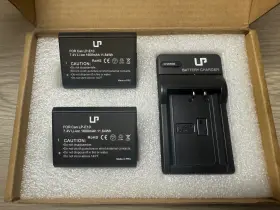 Lp-e10 Lp 710619567398 Replacement Battery 2-pack With Charger 1600mah Brand New