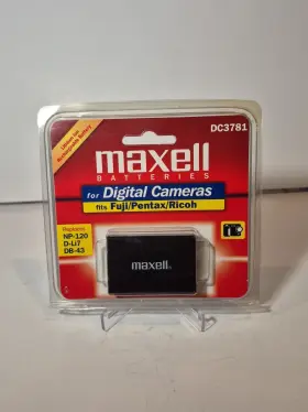 Dc3781 Maxell D3781 Lithium Ion Rechargeable Battery Fuji/pentax/ricoh