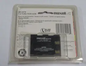 Dc3470 Maxell Digital Camera Replacement Battery For Np400 1430mah Lithium Ion #2