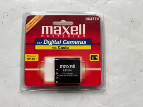 Dc3774 Maxell Replacement Lithium Ion Battery For Casio Np-40 3.7v