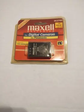 Cga-s003a Maxell Dc3783 Lithium Ion Rechargeable Battery Kodak Replaces Cga-s003a/1b New