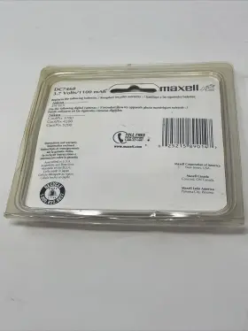 Dc7468 Maxell Lithium Ion Rechargeable Battery For Nikon Coolpix 3700 4200 5200 #2