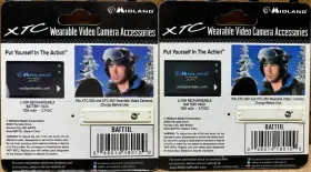 Xtc-350 Midland Batt11l Battery For Xtc-300 Wearables Lot Of 2 Sealed #2