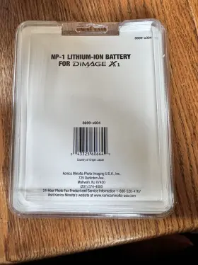 8699-x004 Minolta Konica Np-1 Battery Oem #2