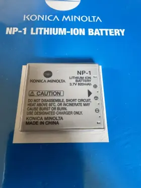 8699-x004 Minolta Konica Np-1 Battery Oem #3