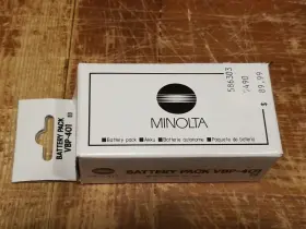 Vbp-401 Minolta Vtg Battery Pack M New Old Stock - Fast Shipping